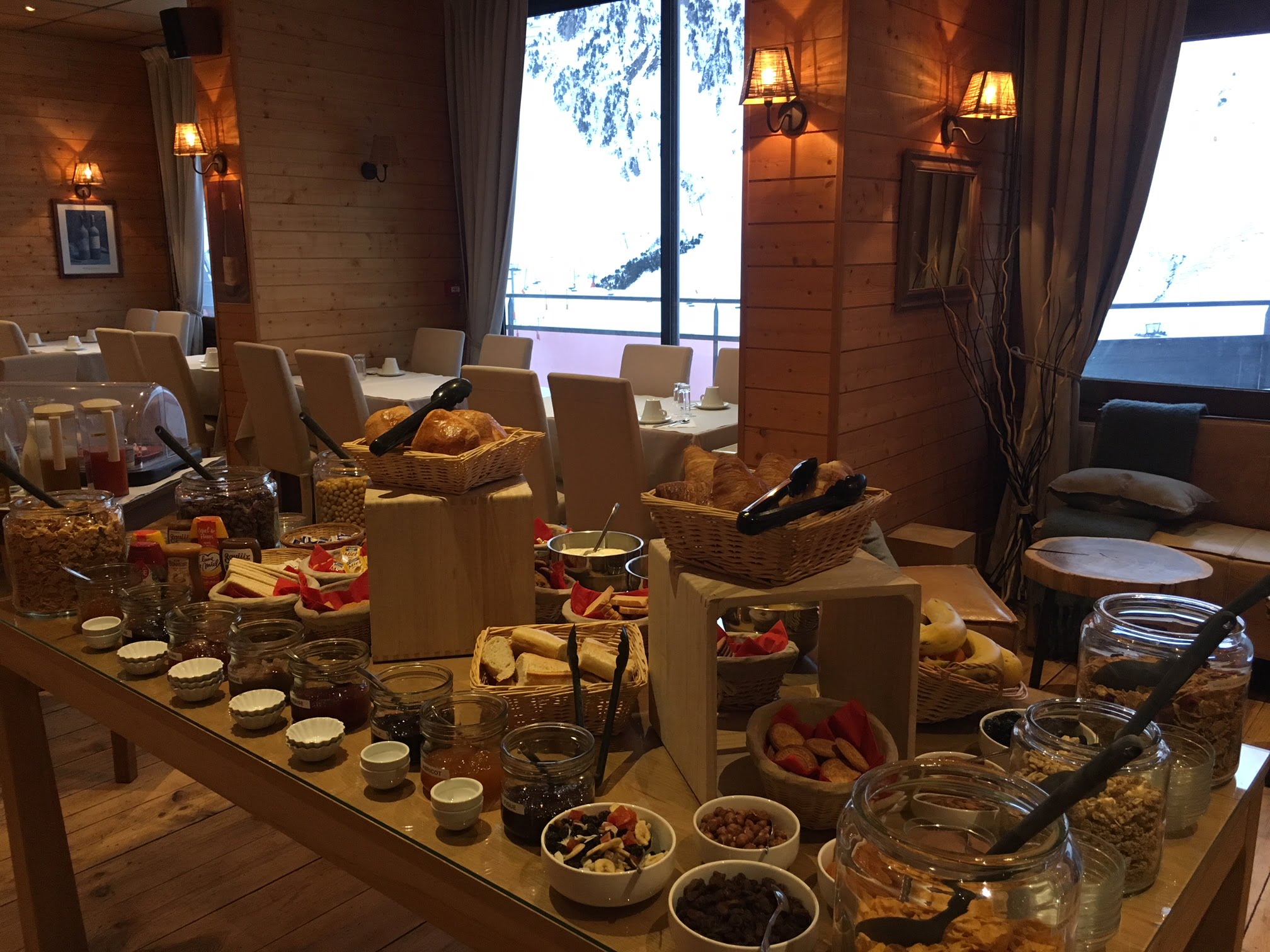 Petit-déjeuner buffet